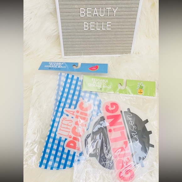 Summer reusable snack bags - Picture 5 of 5